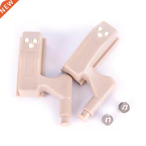 2 Packs Inner Hinge LED Sensor Under Cabinet Lights For Bedr