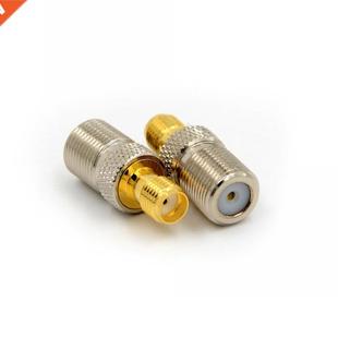 1pcs Female F Type Jack To SMA Female Plug Straight RF Coax