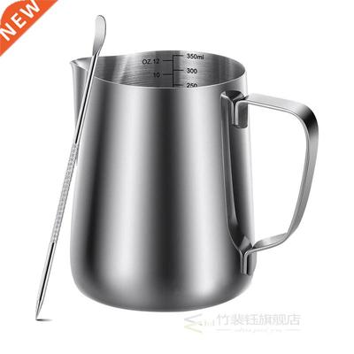 Milk Frothing Pitcher 350Ml (12Oz)Steaming Pitchers Stainles