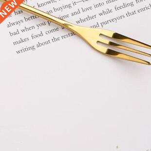 20Pcs Stainless Steel Flatware Fruit Fork Dinnerware Appetiz