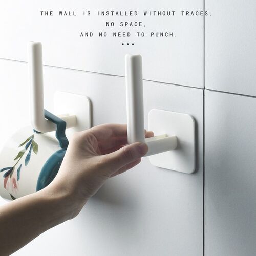 Paper Roll Holder Bathroom Towel Paper Tissue Wall Mounted H