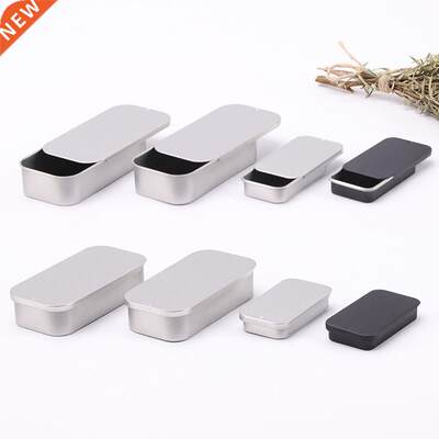 Tinplate Mini Metal Box Slide Cover Storage Box Wedding Jewe