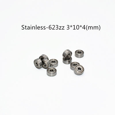 Stainless steel bearing 10PCS S623ZZ 3*10*4(mm) free shippin