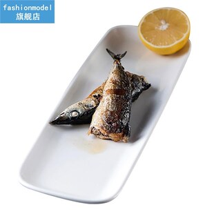 1pc Serving Plate Ceramic Simple Multi-Purpose Dessert Plate