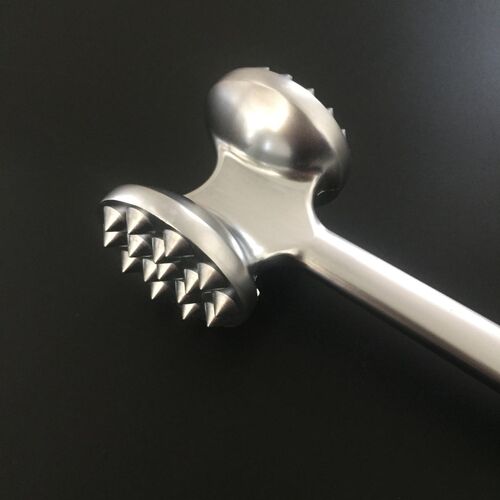 Large Meat Tenderizer Mallet Tool Manual Hammer Pounder For