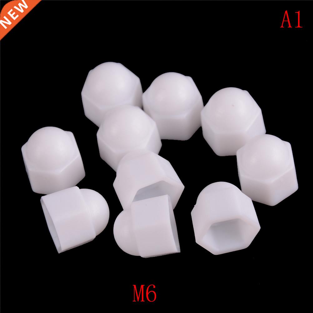 10pcs M6 M8 M10 M12 White Dome Bolt Nut Protection Caps Cove
