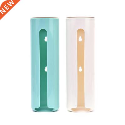 Cotton Pad Container Modern Wall Mount Garbage Bag Storage