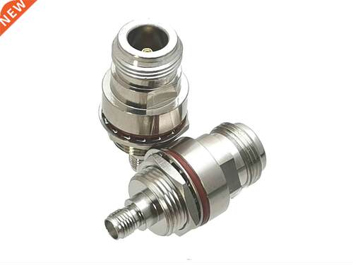 Connector N Female Jack to SMA Female Jack Nut Bulkhead M16
