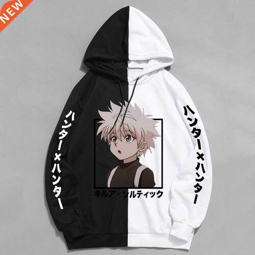 Hunter X Hunter Killua Zoldyck Mens Hoodies Autumn Winter Bo