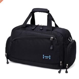 Gym Bags Men Sports Fitness Pack Cylinder One Shoulder Sport