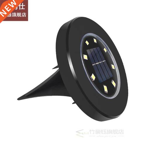 8 LED Solar Power Lawn Light Pathway Garden Decoration Pati