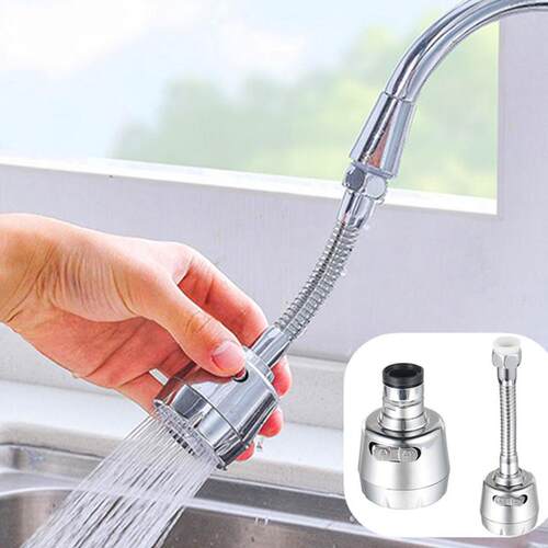 2 Styles of Faucet Anti-Splash Head Extension Water Sprinkle