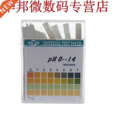 100 Strips 0-14 PH Alkaline Acid Indicator Paper Water Saliv