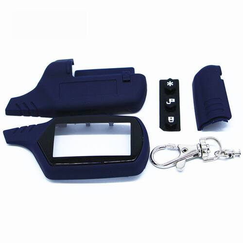 *A91 Key Shell Keychain Case Glass Russian Stline A91/A61