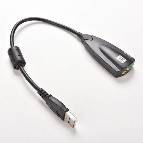 5H V2 7.1 USB Sound Card 5hv2 Audio Adapter USB To 3D CH Vir