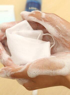 10PCS Hanging Double Layer Hand-made Foaming Net Soap Bubble