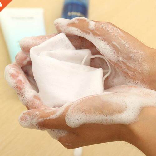 10PCS Hanging Double Layer Hand-made Foaming Net Soap Bubble