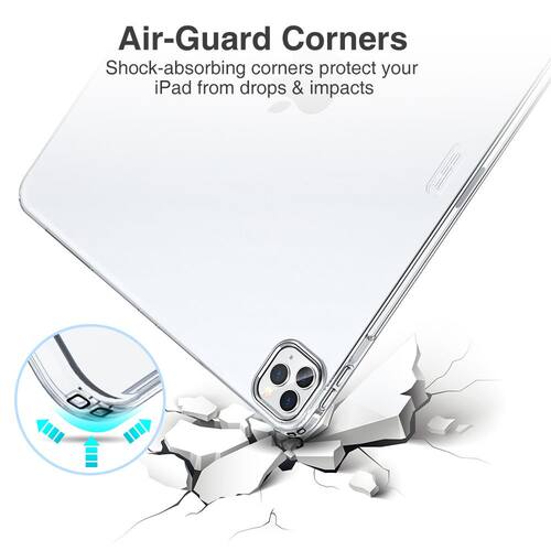 ESR Clear Case for iPad Pro 11		12.9 Inch 2020 Tough F