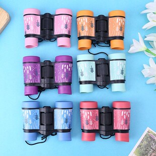 4x30 Binoculars Plastic Children Colorful Lightweight Telesc
