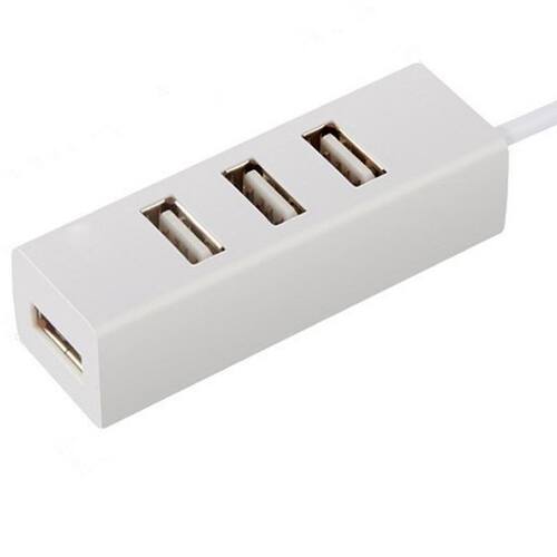 USB 2.0 High Speed 4-port Splitter Hub Adapter For PC Comput