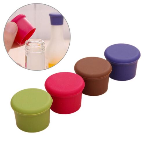 1pcs Silicone Wine Stopper Leak Free Wine Bottle Cap Fresh K
