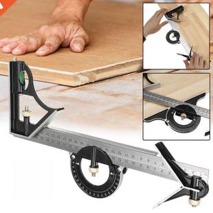 In 1 Square Angle Ruler Set Adjustable Engineers Multi Com