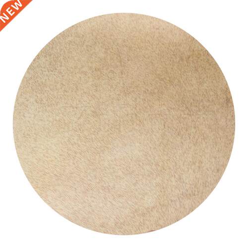 Yibuy 35cm Diameter Light Yellow Goat Skin Drum Head for 10