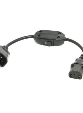 30cm IEC 320 Mains Power C14 to C13 Male to Female Extension