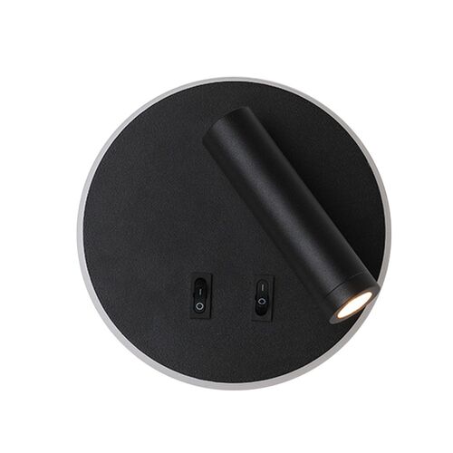 Nordic LED Wall Lamp With Switch 3W Spotligh 6W Backlight Fr