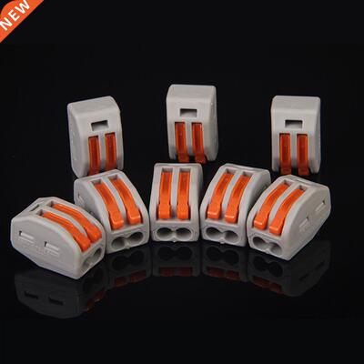 Compact Wire Wiring Connector 0.75-4mm 10pcs PCT-212 2 pin C