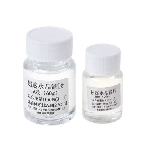 Ultra-transpent AB Crystal Glue Two Component Epoxy Resin