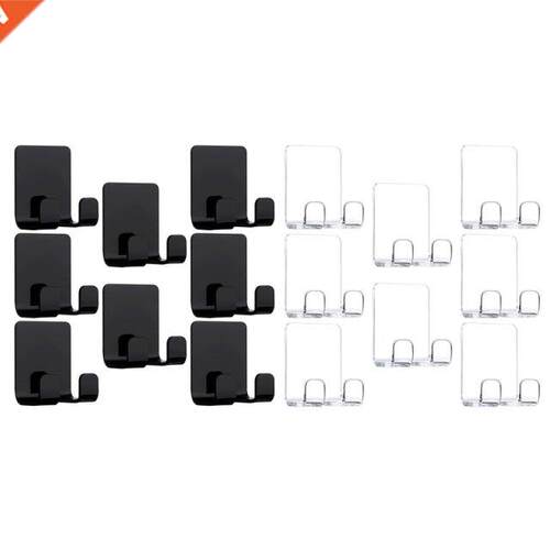 Adhesive Hooks for Hanging Towel Bathroom Kitchen Garage Wal
