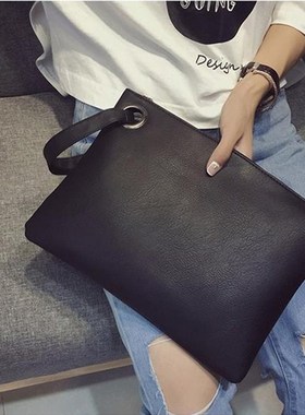 Fashion Women Elegant Party Clutches PU Leather Envelope Clu