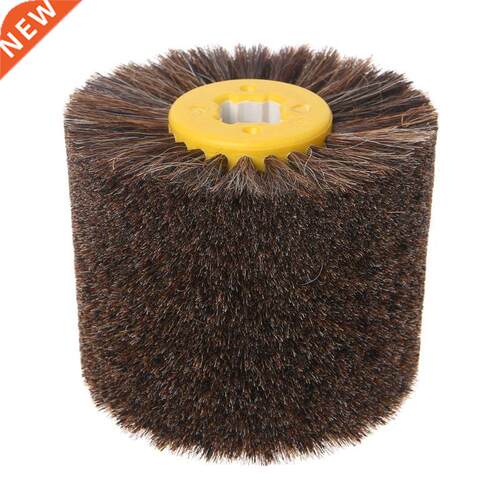 Deburring Horsehair Round Brush Head Polishing Grinding Buff