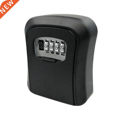 Key lock box wall-mounted plastic key safe weatherproof 4 co