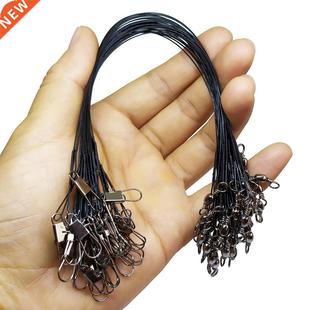 25-pieces Fishing Line Leader Wire Stainless Steel pesca 15c