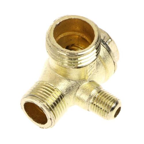 21mm/16mm/10mm Male Thread 3 Way Metal Air Compressor Check