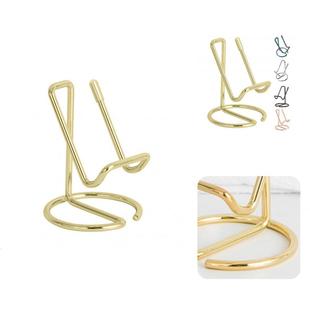 5 Colors Novel Stable Smooth Surface Card Phone Stand Wroug