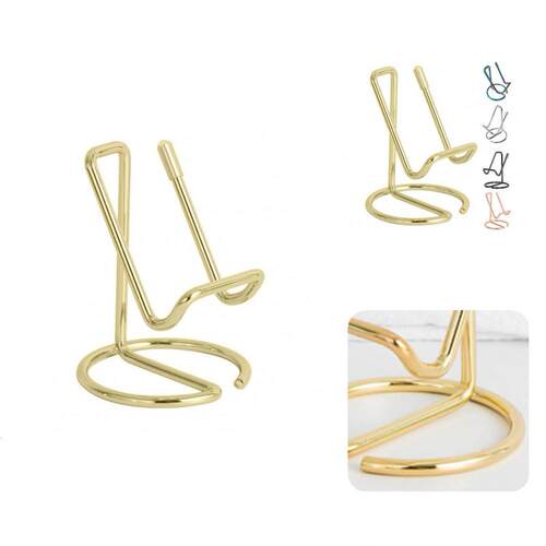 5 Colors Novel Stable Smooth Surface Card Phone Stand Wroug