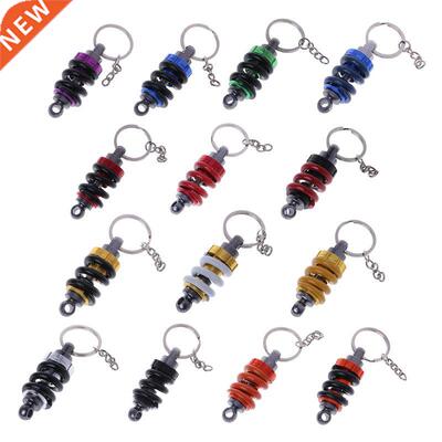 Car Motorcycle Keychain Motor Modified Shock Absorber Key Ri