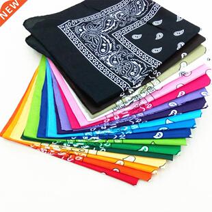 Fashion Bandana Kerchief Head Square Scarves Print Handkerch