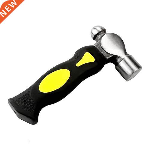 Steel-Head Metal Round Head Hammer For Jewelry, Leather Or A