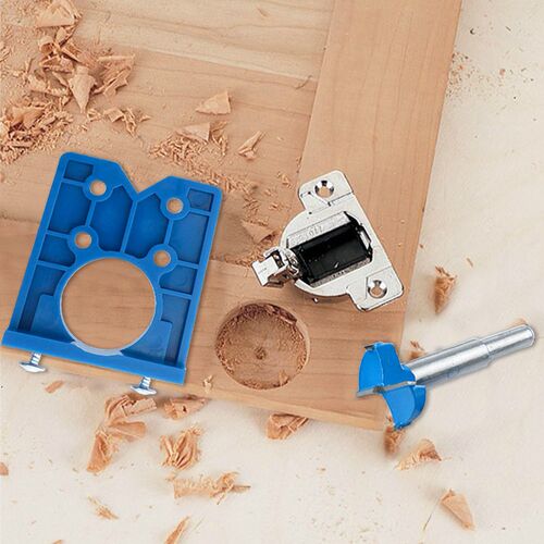 Hinge Hole Drilling Guide Locator Hinge Drilling Jig Conceal