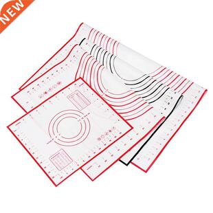 4 Size Silicone Baking Mat Pizza Dough Maker Pastry Kitchen