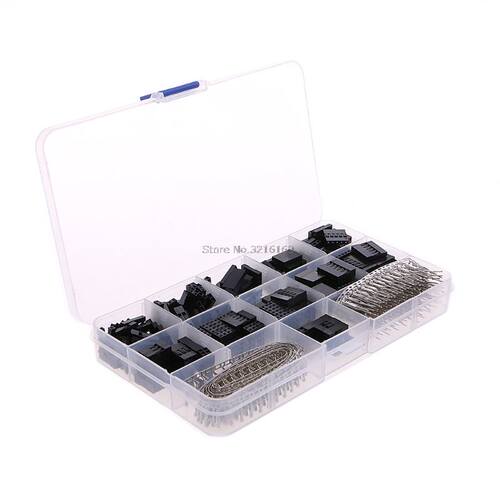 For 620x Jumper Wire Cable Pin Header Connector Kit Male Cri