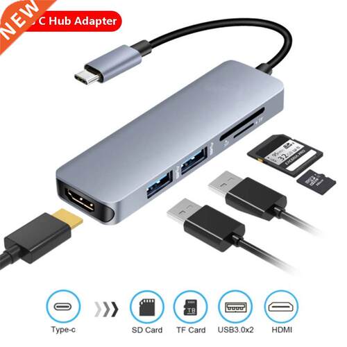 SB C Laptop Docking Station for MacBook Pro Air Hp Dell Len