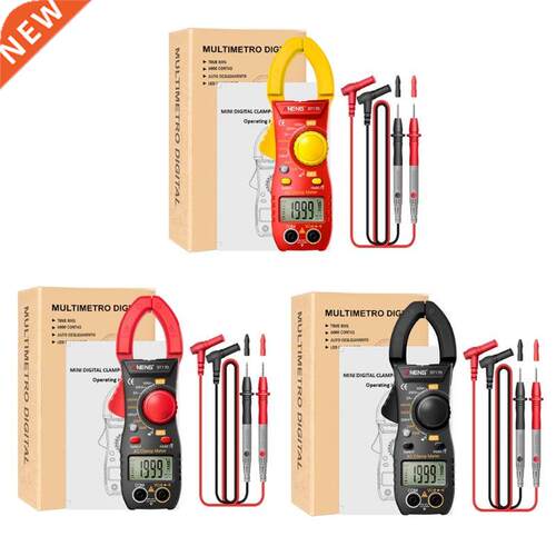 Dgtal Clamp Meter Multmeter Voltage Tester Auto-rangng M