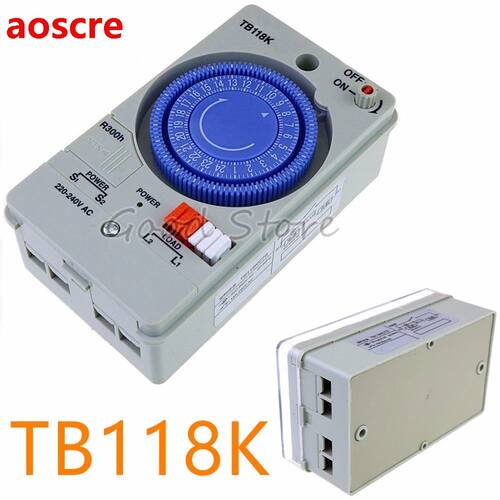 1PCS TB118K/BS18K mechanical timer timing clock timing contr