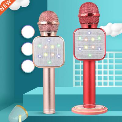 Bluetooth Karaoke Wreless Mcrophone Professonal Speaker H