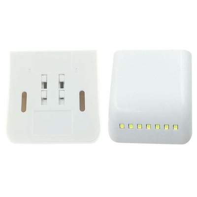 Mini LED Night Lamp IR Infrared Motion Sensor Light Drawer C
